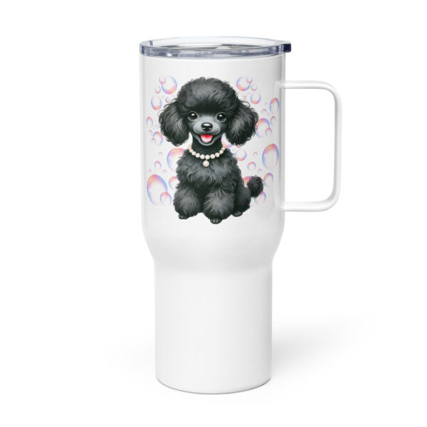 Poodle Bubbles Travel Mug - Image 3