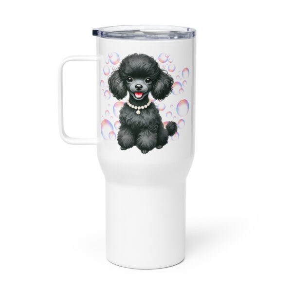 Poodle Bubbles Travel Mug - Image 2