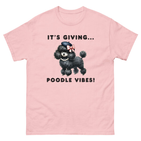 It's Giving Poodle Vibes T-Shirt - Image 4