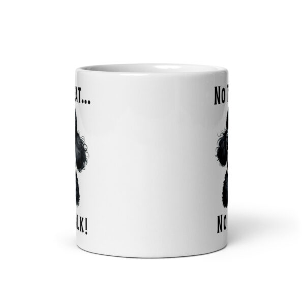 No Treat, No Talk Glossy Mug - Image 4