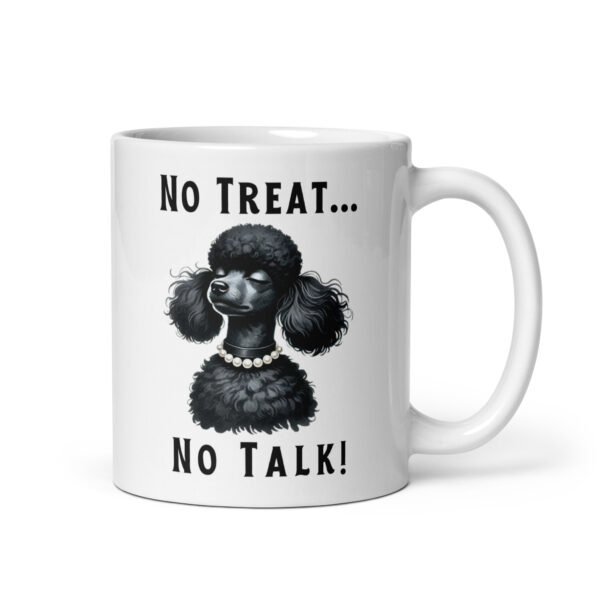 No Treat, No Talk Glossy Mug - Image 2