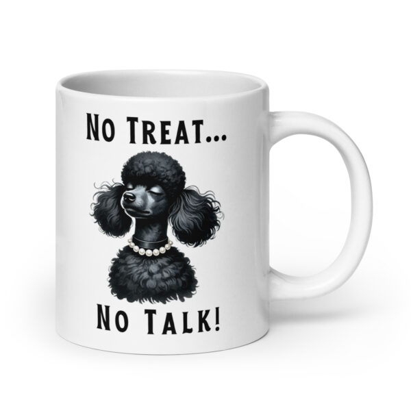 No Treat, No Talk Glossy Mug